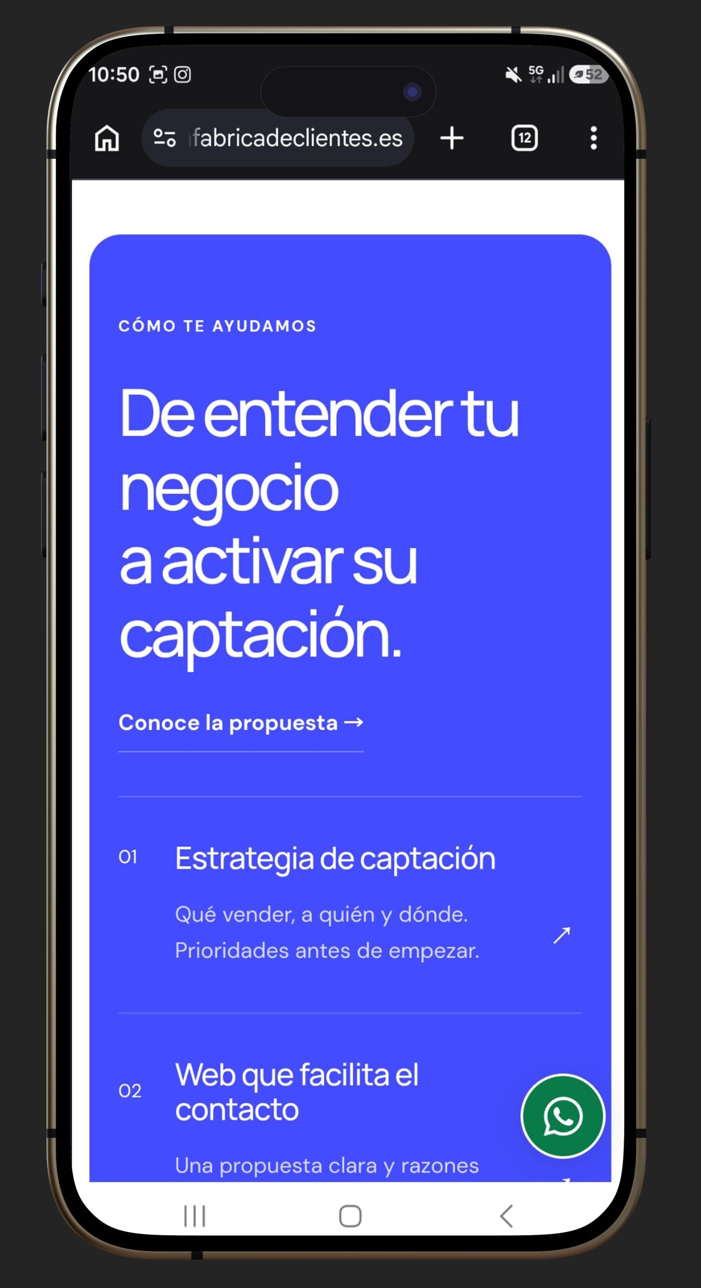 Proyecto La fabrica de clientes 